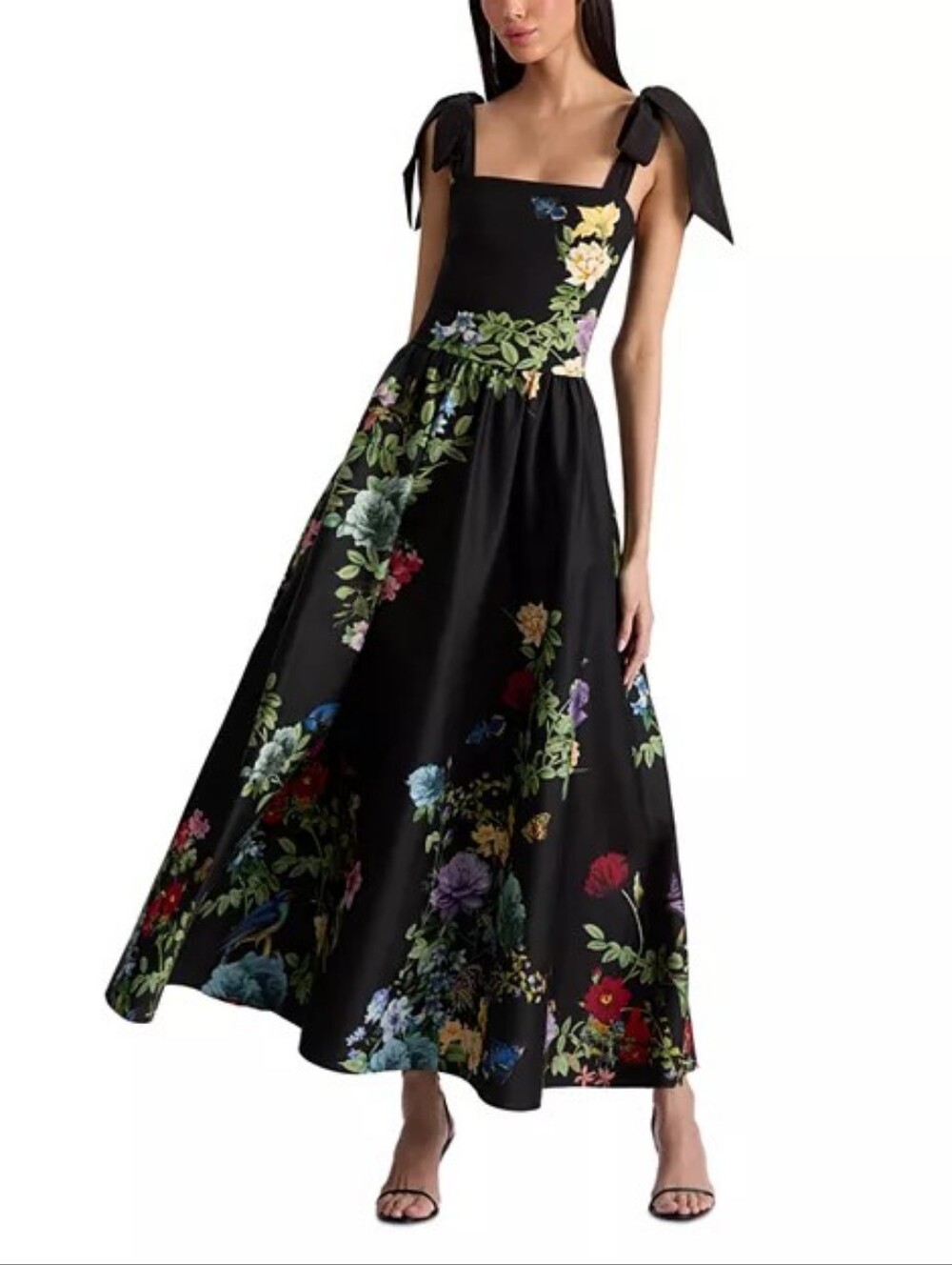 Alice and Olivia Oriana Tie Strap Dress